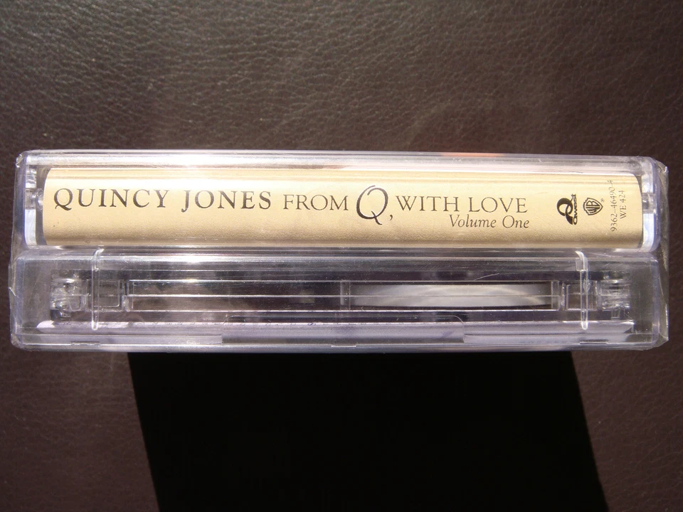 Quincy Jones - From Q with Love - double album AUDIO CASSETTES New, Sealed, Rare - Image 3 of 4