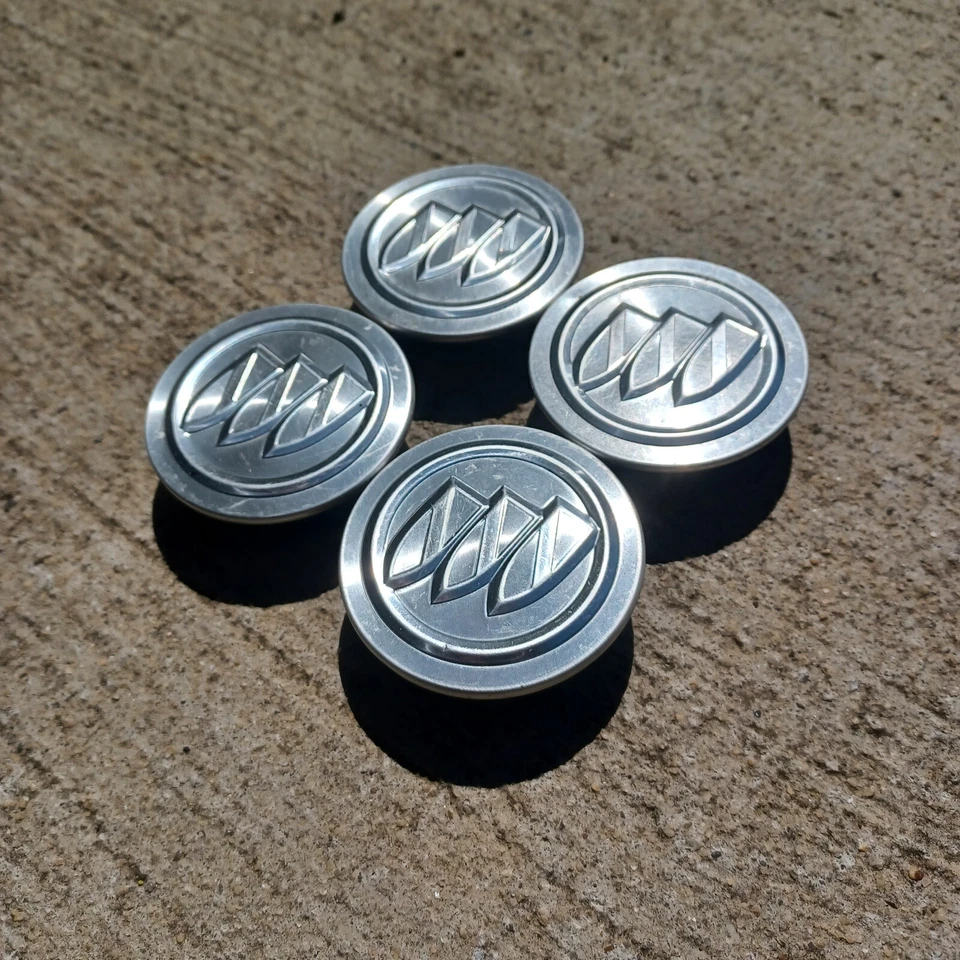 Buick LaCrosse Verano Regal Encore GX center cap set of 4 2003 2023 p/n 9595157 - Image 2 of 3