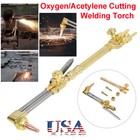Heavy Duty Oxygen/Acetylene Cutting Welding Torch Kit Set Ca1350, 100Fc Handle