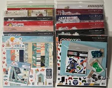 Photoplay 12x12 Scrapbook Kit-Variation-Vintage Girl, Julie Nutting, Maid Plaid,