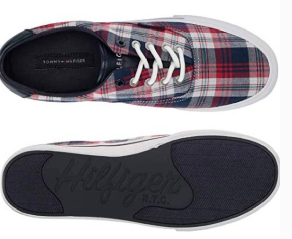Tommy Hilfiger Men\'s Phero3 Sneaker - Plaid RWB Tommy Hilfiger Men main image 3
