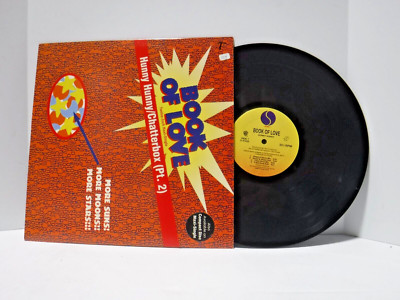 Book Of Love Hunny Hunny/Chatterbox 33RPM 12'' Single Promo Vinyl VG 071023ASR