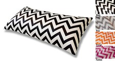 Aiking Home Luxuries Chevron Poly Satin Body Pillow COVER - 54 by 20 inches