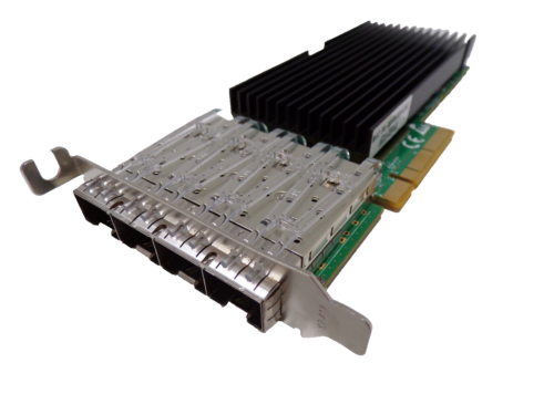 Silicom PE310G4SPI9LB-XR QUAD-PORT 10GB PCI-E 3.0 X8 ETHERNET SERVER ADAPTER SFF - Picture 1 of 2