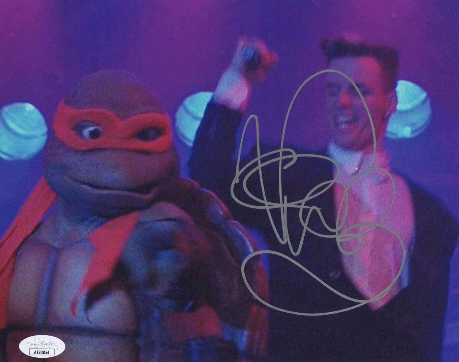 Vanilla Ice Autographed Signed TMNT- aka Rob Van Winkle 8x10 photo JSA COA 