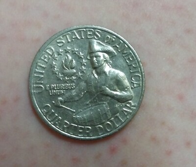 Rare 1776-1976 Bicentennial Quarter - No Mint Mark | eBay
