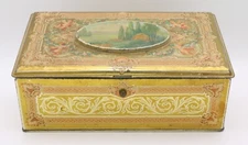 Artstyle Chocolates Co. Tin Keepsake Box USA Boston St. Louis 1920’s Vintage