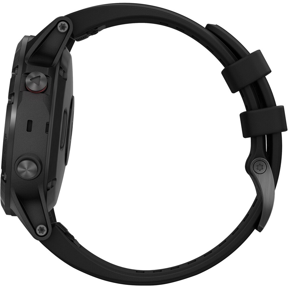 Garmin fēnix 5S Plus with 47 mm Case and Black Band GPS Multisport Watch -  Sapphire Edition for sale online | eBay