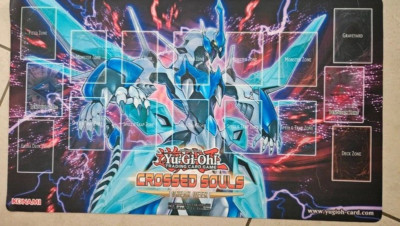 Yugioh Crossed Souls 2015 Sneak Peek Playmat + Mat Tube