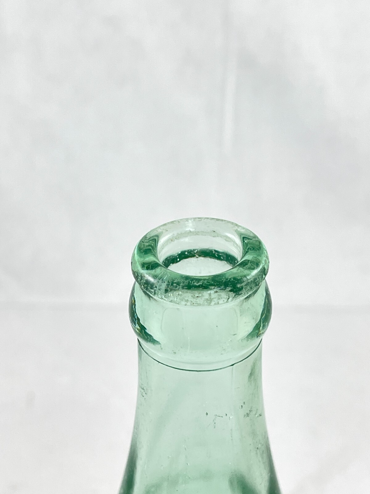 Dr Pepper Bottle Dark Green Clear Glass 6 oz Lubbock Texas