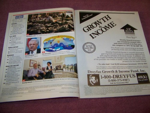 U.S. News Magazine Vintage 1993 What's Your Home Worth? / Gays In The Military - Picture 2 of 4