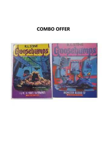 BUNDLE (GB #61 I Live in Your Basement! + GB #62 Monster Blood IV) by R.L. Stine - 第 1/9 張圖片