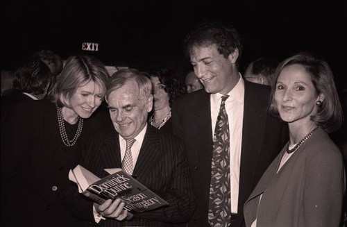 Martha Stewart Dominick Dunne Charlie Rose Amanda Burden at a part- Old Photo - 第 1/1 張圖片