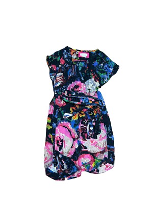 knee length dresses for ladies Astrid Floral Beaded Strapless Mini Dress in Light Blue | Size: XL