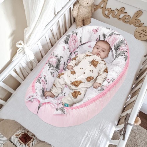 Ensemble coton 5 pièces nid bébé cocon lit de voyage douillet - Photo 5/25