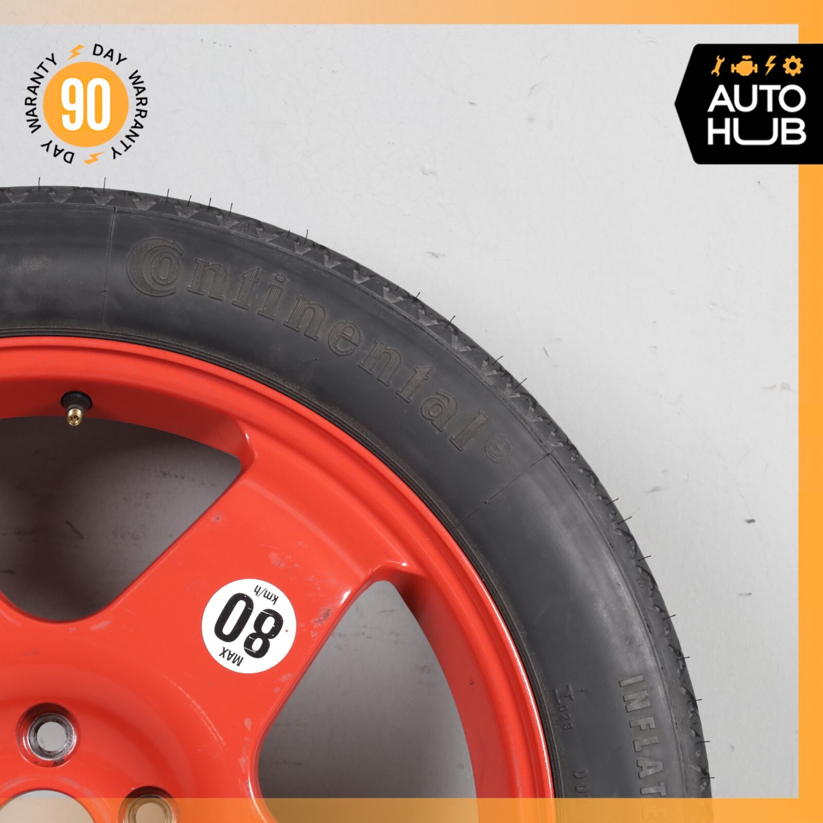 03-13 Bentley Continental GT Emergency Spare Tire Wheel Donut Rim 19 19" OEM 73k