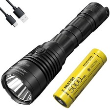 Nitecore MH25 v2 USB-C Rechargeable Tactical Flashlight w/ Battery - Holster