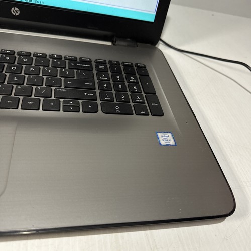 Hp Notebook 17" Laptop i3-6100u 8gb Ram No Drives No Battery Boots Bios - Picture 3 of 11