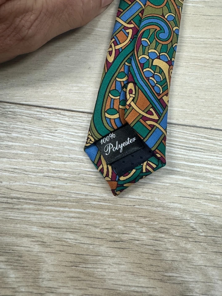 BSL Ireland Celtic Necktie Tie Book of Kells Cel Tic Tie Collection 60" x 4" - Image 3 of 3