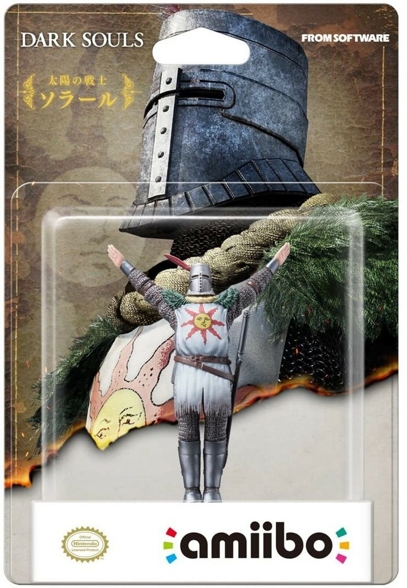 【期間限定セール中】amiibo DARK SOULS ソラール Amazon.com: Nintendo Dark Souls Solaire of Astora Amiibo