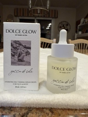 Dolce Glow by Isabel Alysa Hydrating Self-Tanning Serum Drops, 1 fl oz