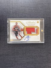 2022-23 Panini Flawless Jabari Smith Jr. Rookie Patch Auto /10 Gold RPA Rockets