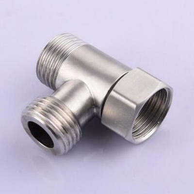 G1/2 WC Bidet Bad Duschkopf Umsteller 3 Wege T-Adapter Wasserventil