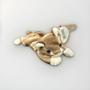 97 Ty Beanie Baby “Pounce” P V C Pellets Rare