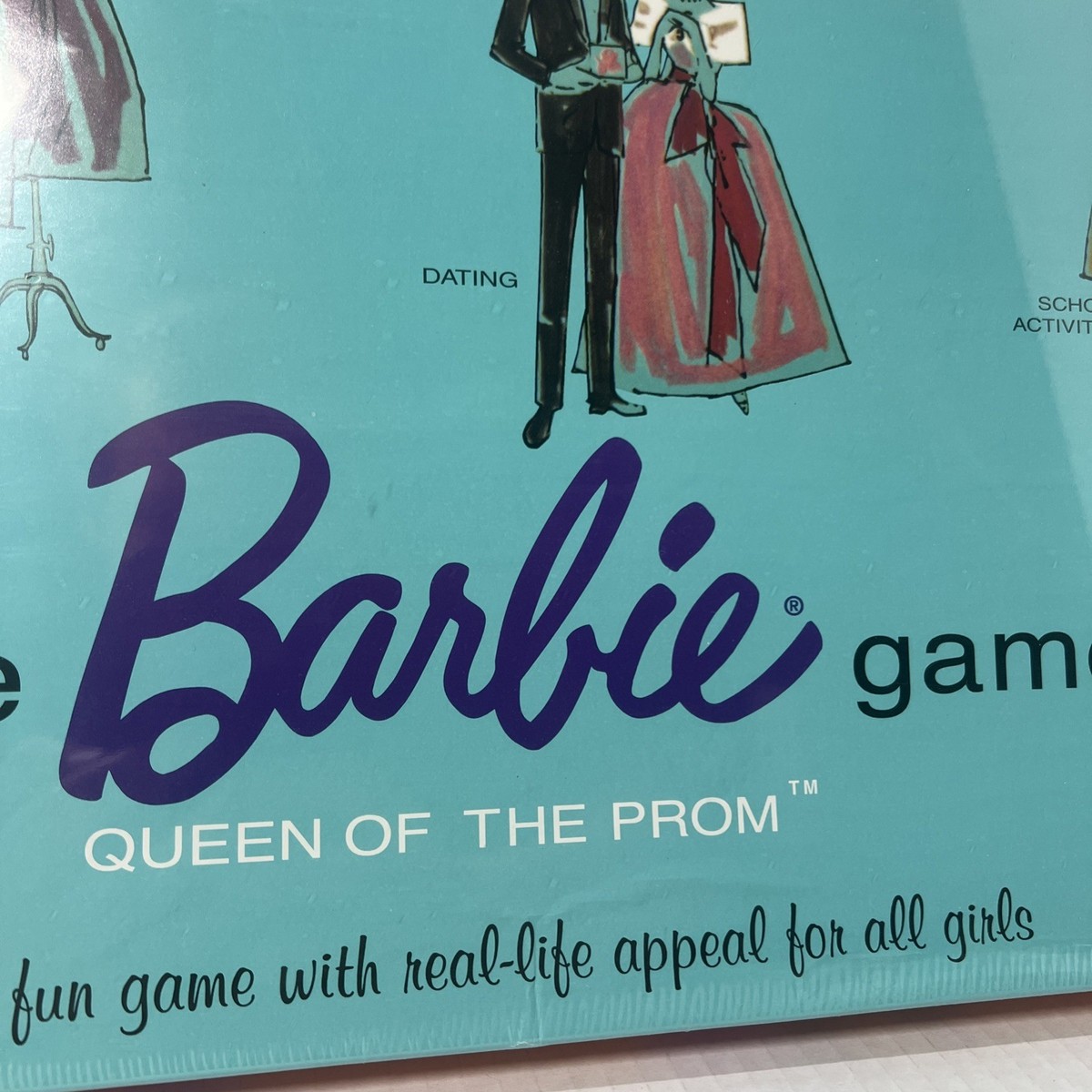 the Barbie game Queen of the prom ボードゲーム Barbie, Queen Of The Prom Board Game, 1990's Edition | eBay
