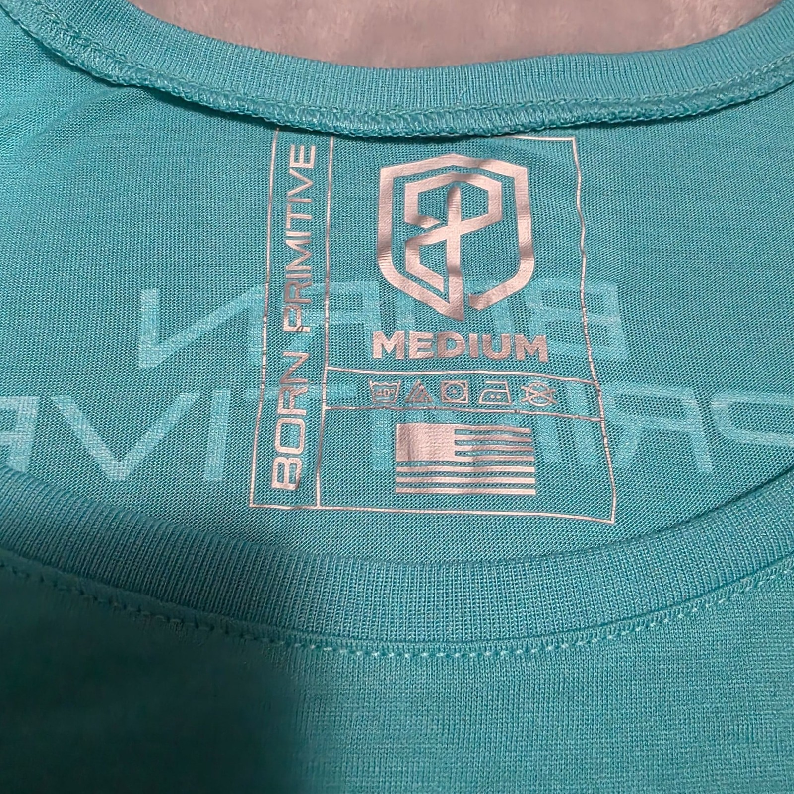 Born Primitive American Original Elevate Crop Teal - image 5