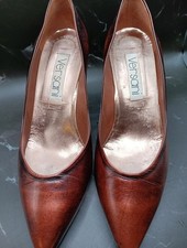 Versatile Copper Tone Women Shoes Size 9B