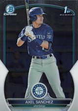 2023 BOWMAN CHROME - AXEL SANCHEZ (RC) SEATTLE