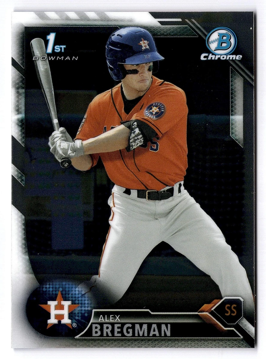 Bowman Alex Bregman Baseball Sports Trading Cards & Accessories