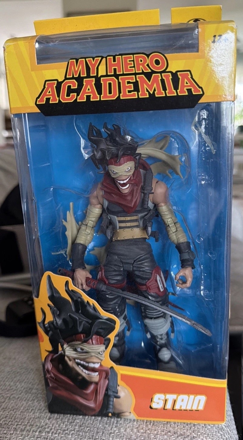 Figura de acción McFarlane Toys My Hero Academia Stain 7"