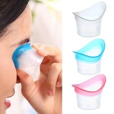 Silicone Eye Wash Cup Reusable Eyewash Container Soft Eye Cleaning Bath Cup