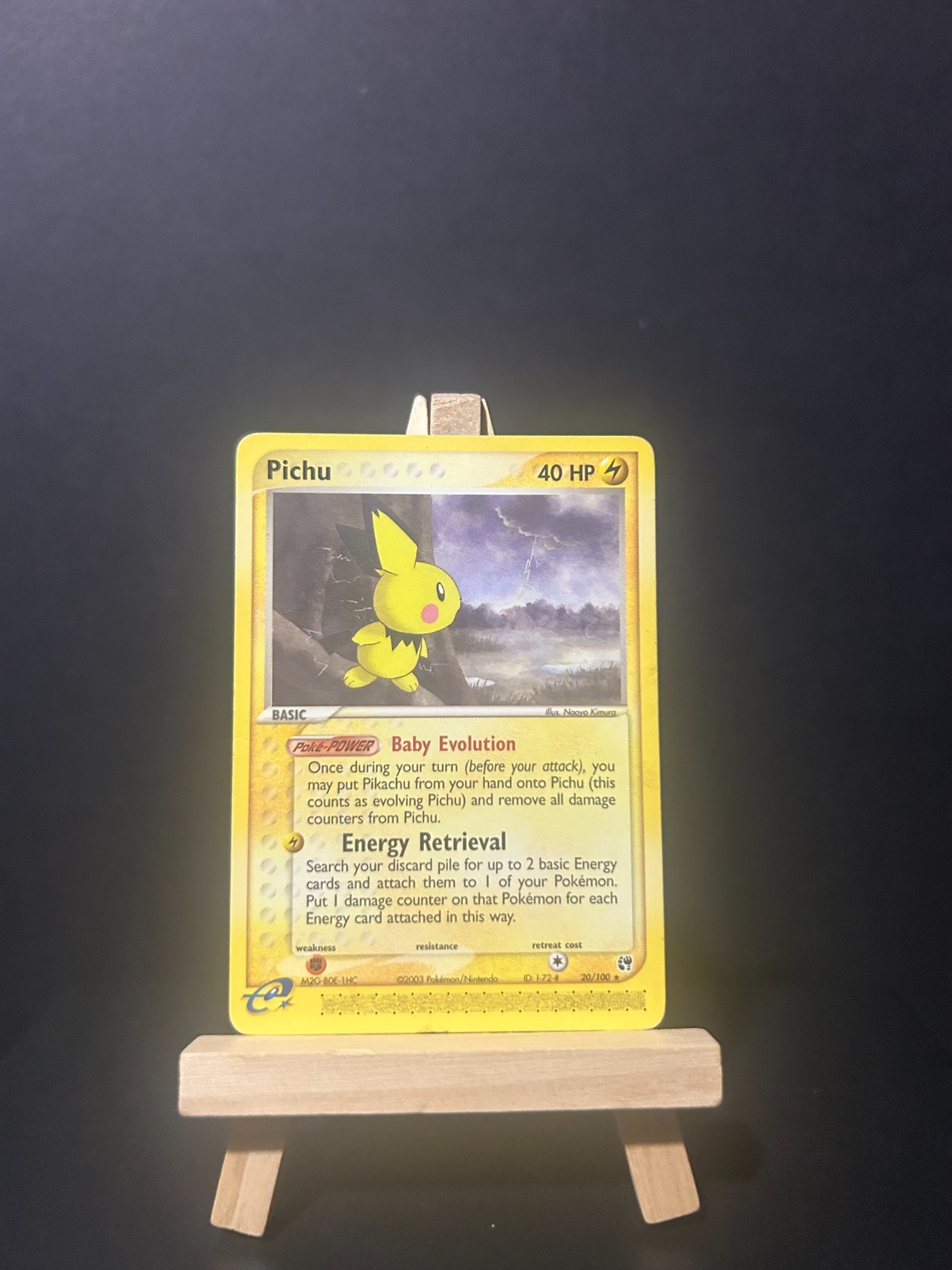 Pichu 20/100 Sandstorm Regular