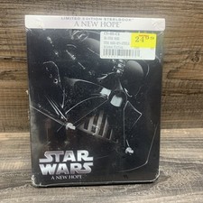 Star Wars: A New Hope (1977) Limited Edition Steelbook 2015 Blu-Ray NEW