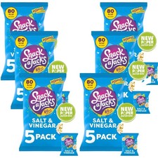 Crips Snack Bundle with Snack A Jack Salt & Vinegar Multipack Rice Cakes Crisps