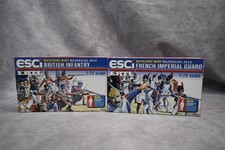 ESCI 1/72 Napoleonics Wars Waterloo British  French Imperial Guard  Free Ship