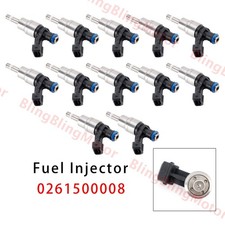 12x 0261500008 Fuel Injector For BMW 760I 760IL 2002-2008 Rolls-Royce Phantom