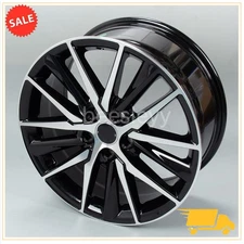 18" Universal Car Replacement Wheel Rim Machined with Black For Toyota Camry