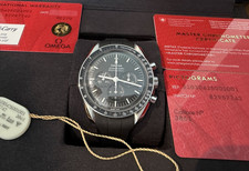 Omega Speedmaster Professional Moonwatch — Full Set x 2 straps steel and rubber 