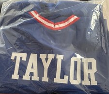 Lawrence Taylor Signed New York Giants Football Jersey Autographed JSA COA