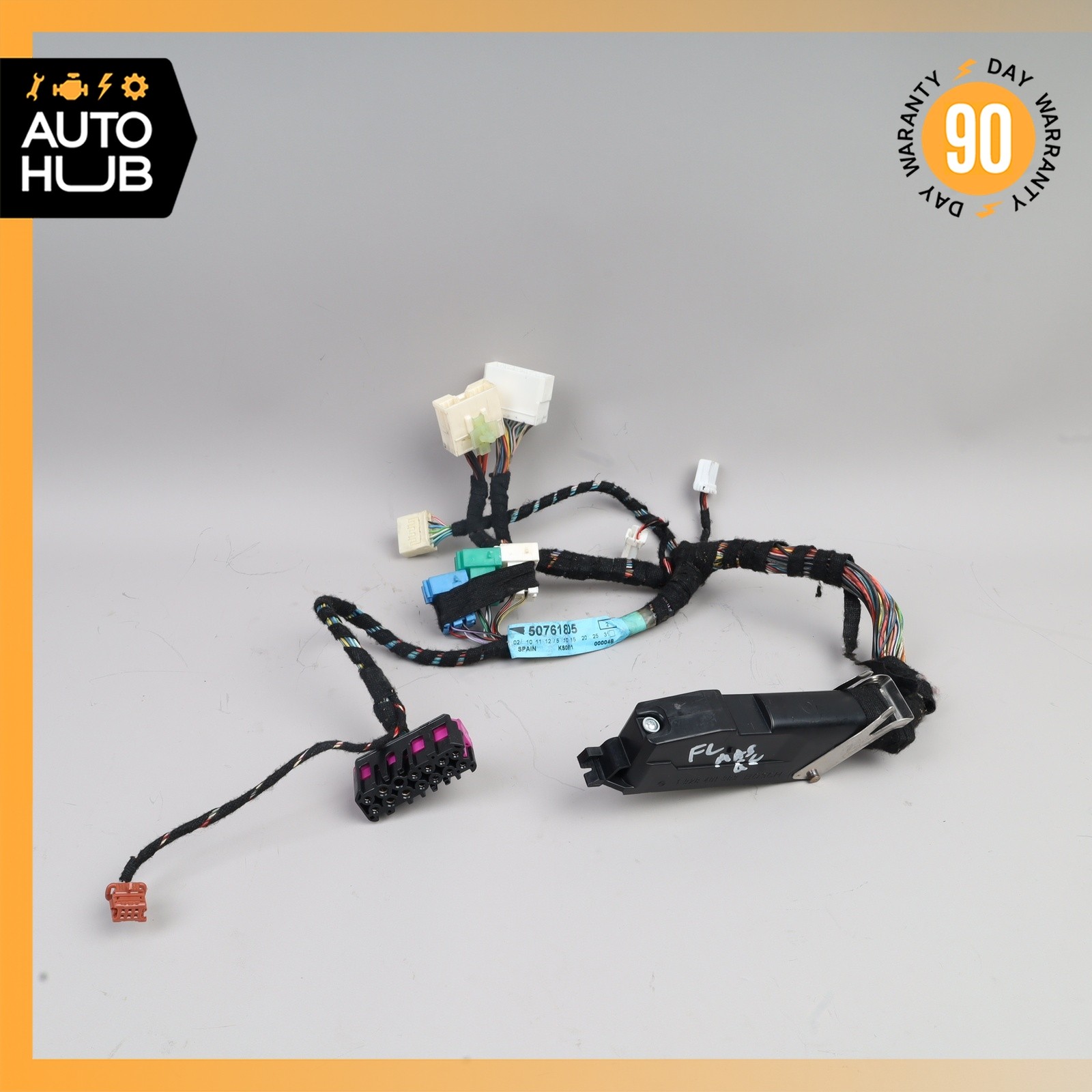 02-07 Maserati M138 4200 Coupe Front Left Side Seat Wiring Harness OEM 31k