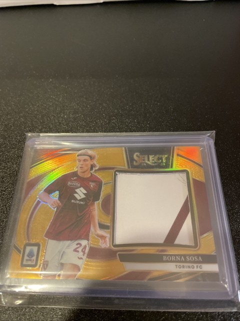 2024-25 Panini Select Serie A Borna Sosa Gold Jumbo Patch 1/10 Torino