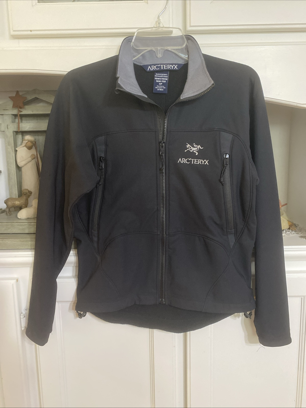 ARC'TERYX Giacca donna vintage Arc’teryx Gamma nera taglia S indossata MOLTO DELICATAMENTE