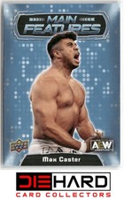 2022 Upper Deck AEW #MF-7 Max Caster Main Features aew