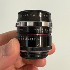 Schneider Cine Xenon 25mm f1.4 H16 RX C Mount 16mm Movie Lens Bolex REX 5