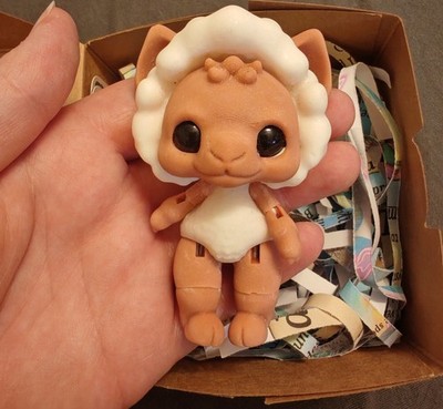 Sheep BJD Artdoll DIY By MissNekotaku 3D Printed Resin Articulated Limbs, Ears