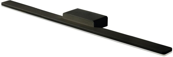 Modernes Led-Wandlicht 1X18W/1530Lm IP44 4000K, Schwarz-image